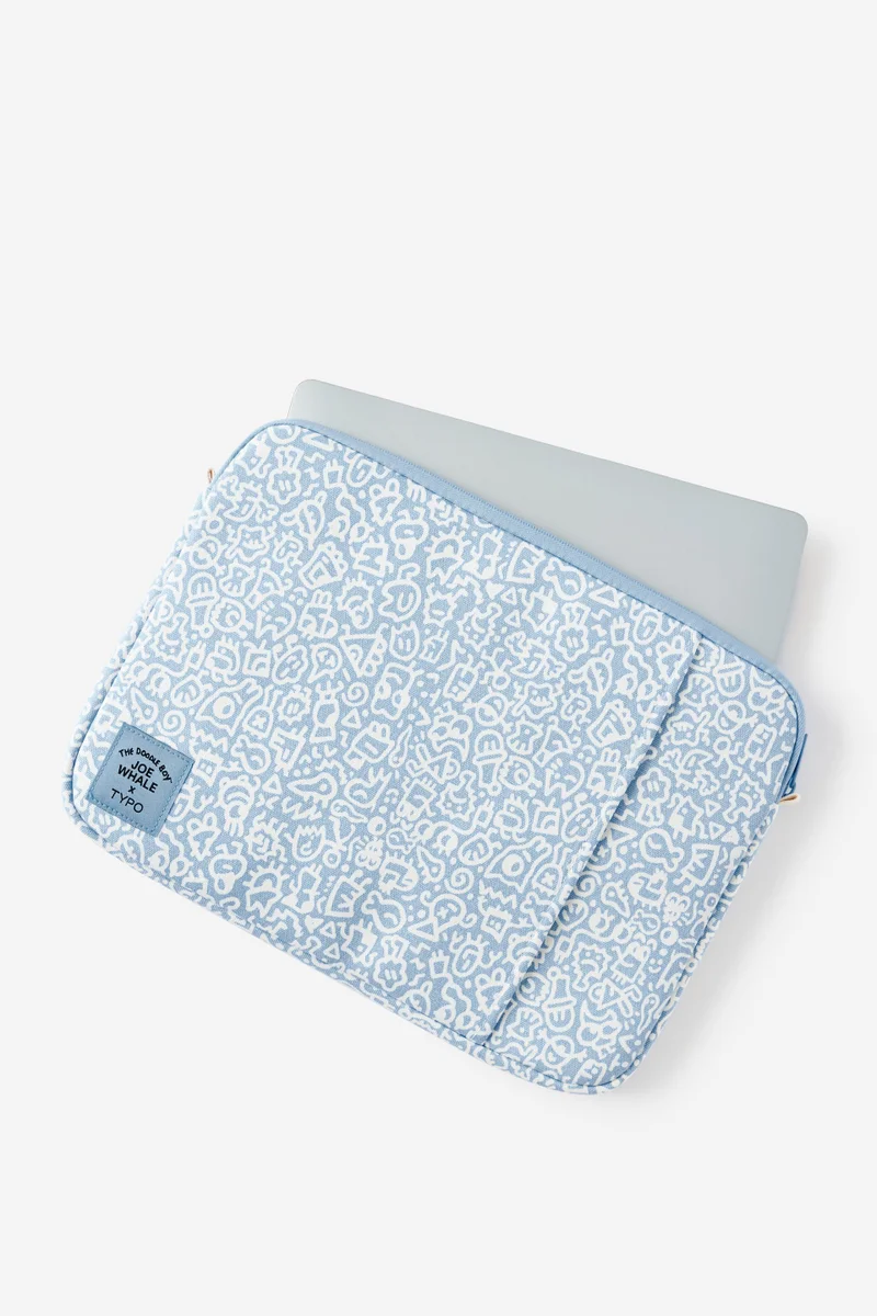 Typo  The Doodle Boy Campus 14 Inch Laptop Case  | Best Price UAE